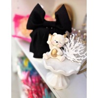 Шоколадний ведмедик з подарунком