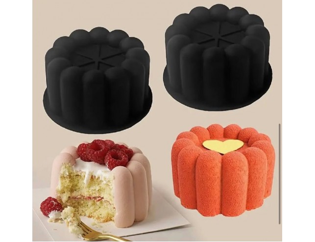 Силіконові форми для євродесертів, розмір для бенто 12,3х7см.