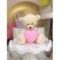 Шоколадний Тедді з серцем