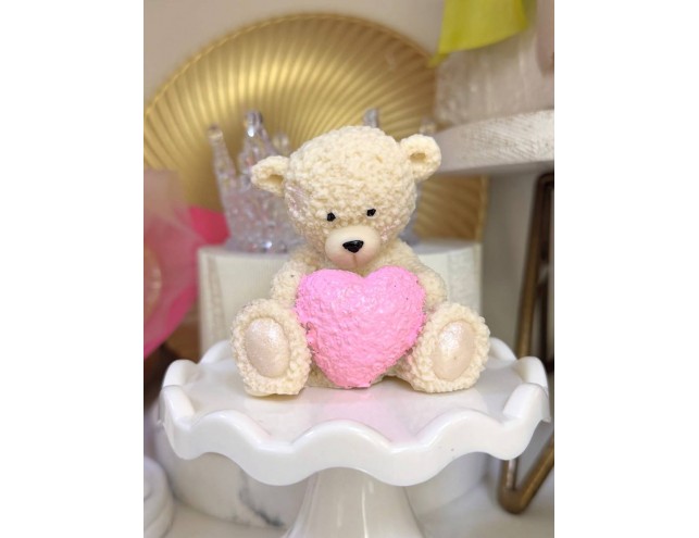 Шоколадний Тедді з серцем