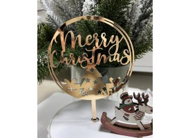 Топер дзеркальний, д-12см.