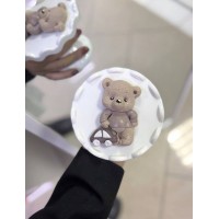 Шоколадний ведмедик з машинкою