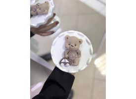 Шоколадний ведмедик з машинкою Шоколадний ведмедик з машинкою