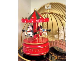 Декор на тортик, співуча карусель 