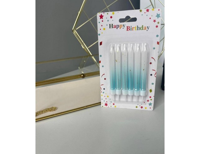 Свічки "Олівець малий" 6 шт.