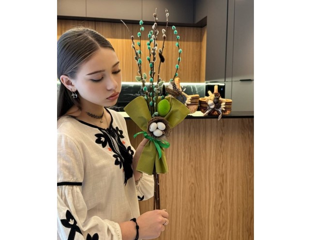 Вербові букетики декоративні 