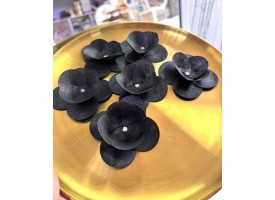 Квіти вафельні тоновані, насичені 