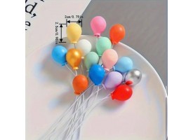 Декоративні кульки для тортика, 5 шт. Декоративні кульки для тортика, 5 шт.