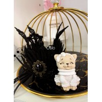 Шоколадна фігурка "Котик в светрі"