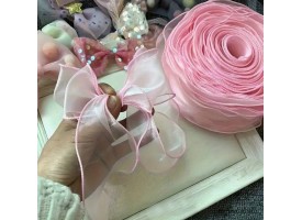 Стрічка органза, ширина стрічки - 4 см.