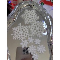 Сніжинки з мастики Сніжинки з мастики