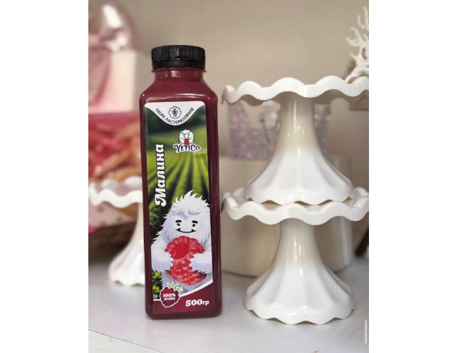 Пюре пастеризоване "Малина" 500 грам.