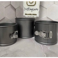 Набір роз"ємних,тефлонових форм для випічки паски (3шт)