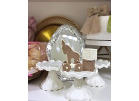 Декор шоколадний "Коник і 2 кубики" Декор шоколадний "Коник і 2 кубики"