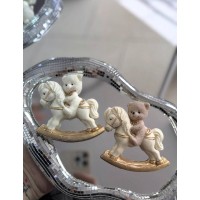 Ведмедик на конику шоколадний Ведмедик на конику шоколадний