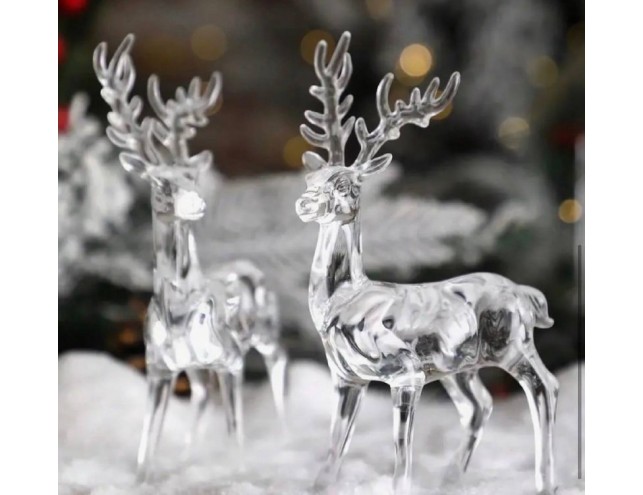 Фігурка оленя, акрилова