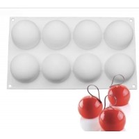 Силіконова форма для євродесертів "трювеля", 6 см