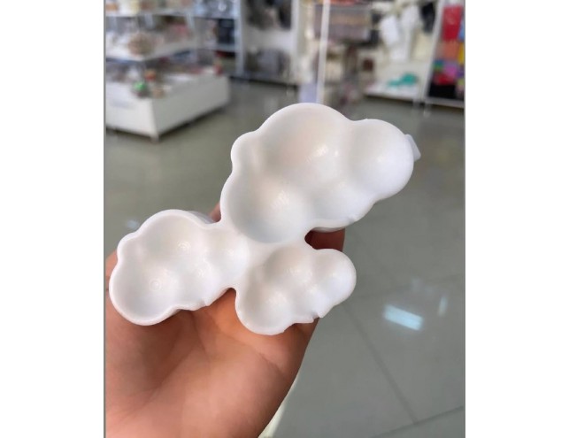 Молд хмаринки об'ємні, 2д