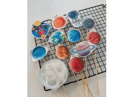 Набір топперів "космос" Набір топперів "космос"