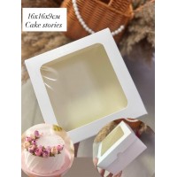 Коробка для бенто, 16х16х9см.
