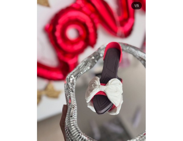 Туфелька з мастики 