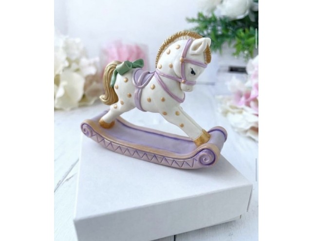 Молд 3д "коник гойдалка", 10см.