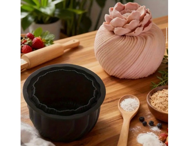 Силіконова форма для євродесертів, розмір для бенто 12,3х7см.