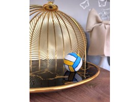 Шоколадний волейбольний м'яч