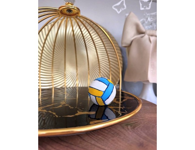 Шоколадний волейбольний м'яч