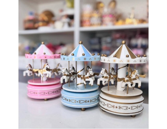Декор на тортик, співуча карусель