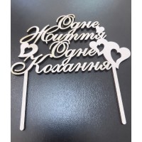 Топпер двп "одне життя-одне кохання"