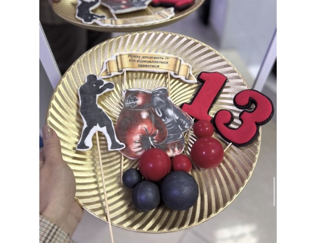 Набір на тортик в стилі "бокс"