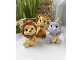 Молди "тваринки сафарі" 