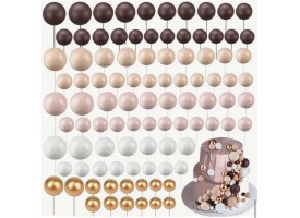 Кулі для тортика декоративні (Не їстівні) 10 шт. Кулі для тортика декоративні (Не їстівні) 10 шт.