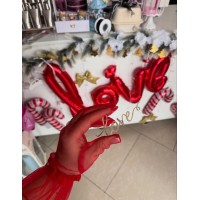 Дзеркальний топпер "Love", 10см.