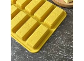 Форма для шоколадних батончиків, дубайського шоколаду (шматочками) Форма для шоколадних батончиків, дубайського шоколаду (шматочками)