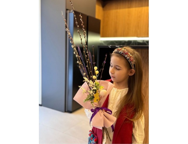 Вербові букетики ручної роботи 