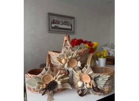 Кошик пасхальний (малий) 23х15см. Кошик пасхальний (малий) 23х15см.