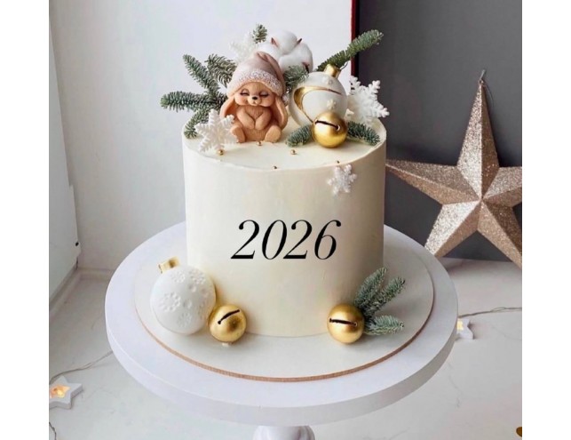 Зайка новорічний