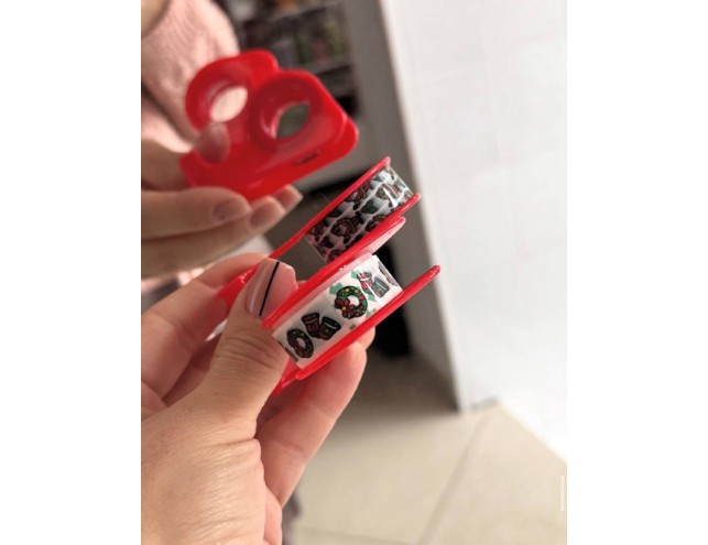 Декоративний скотч для свічечки чи ложечки у бенто-коробочки