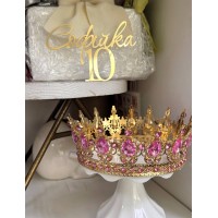 Набір декору "Корона + топпер іменний"