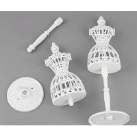 Декор на тортик "манекен"