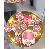 Топпери вафельні "Щенячий патруль"