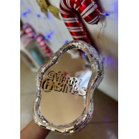 Топпер "Merry Christmas", 12см.