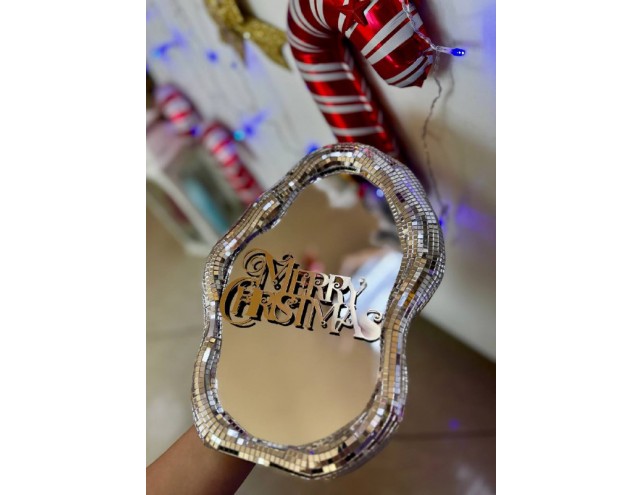 Топпер "Merry Christmas", 12см.