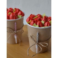 Стакани для десертів в асортименті кольорів 