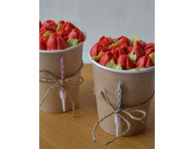 Стакани для десертів в асортименті кольорів 