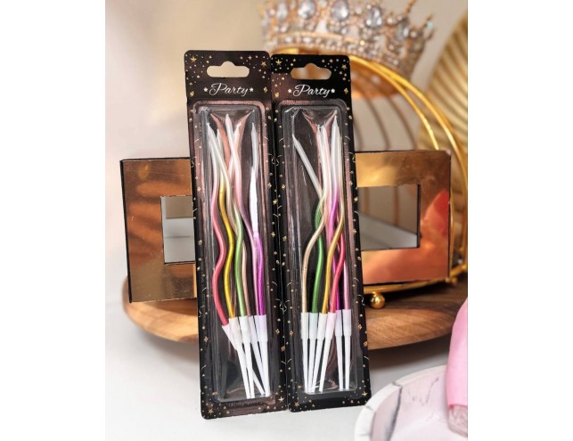 Свічки "Коктейльні", 6шт.