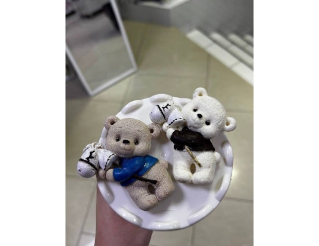 Шоколадний ведмедик на конику