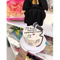 Декор на торт, музична тематика